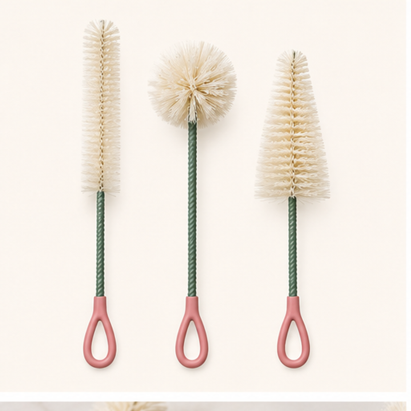 Vase Cleaning Brush Set — 3 Piece