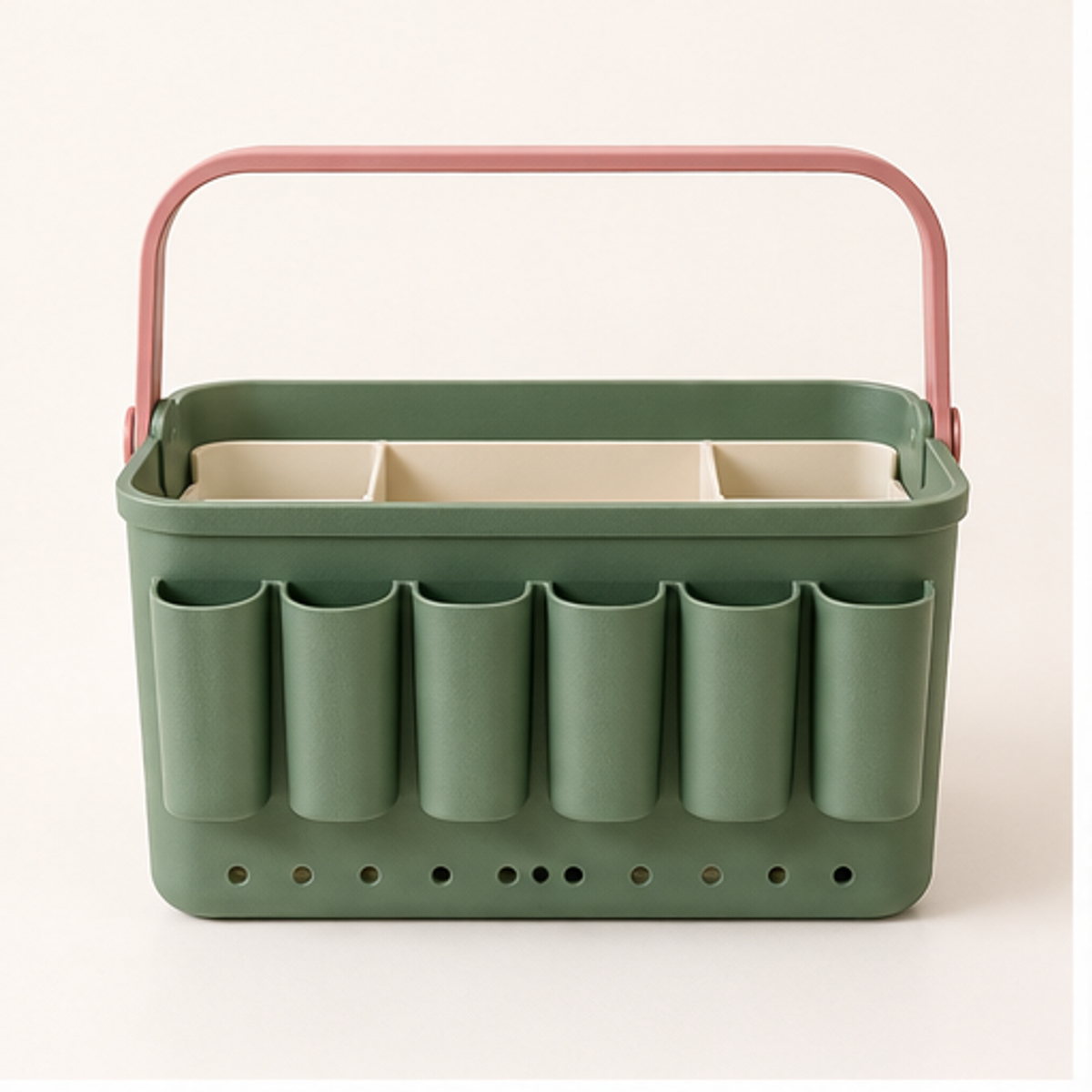 Divided Florist Tool Caddy — hero