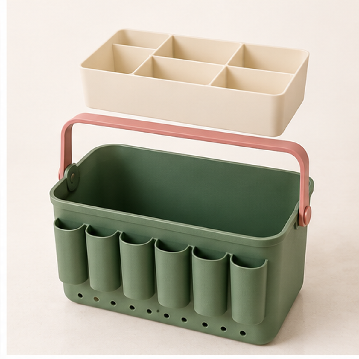 Divided Florist Tool Caddy — feature
