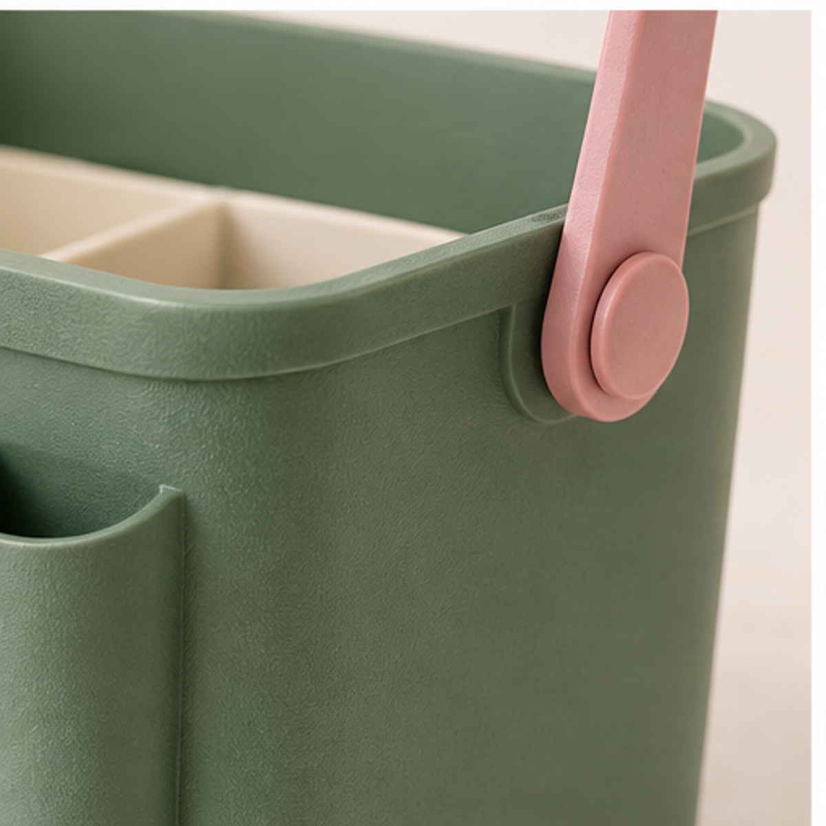 Divided Florist Tool Caddy — detail