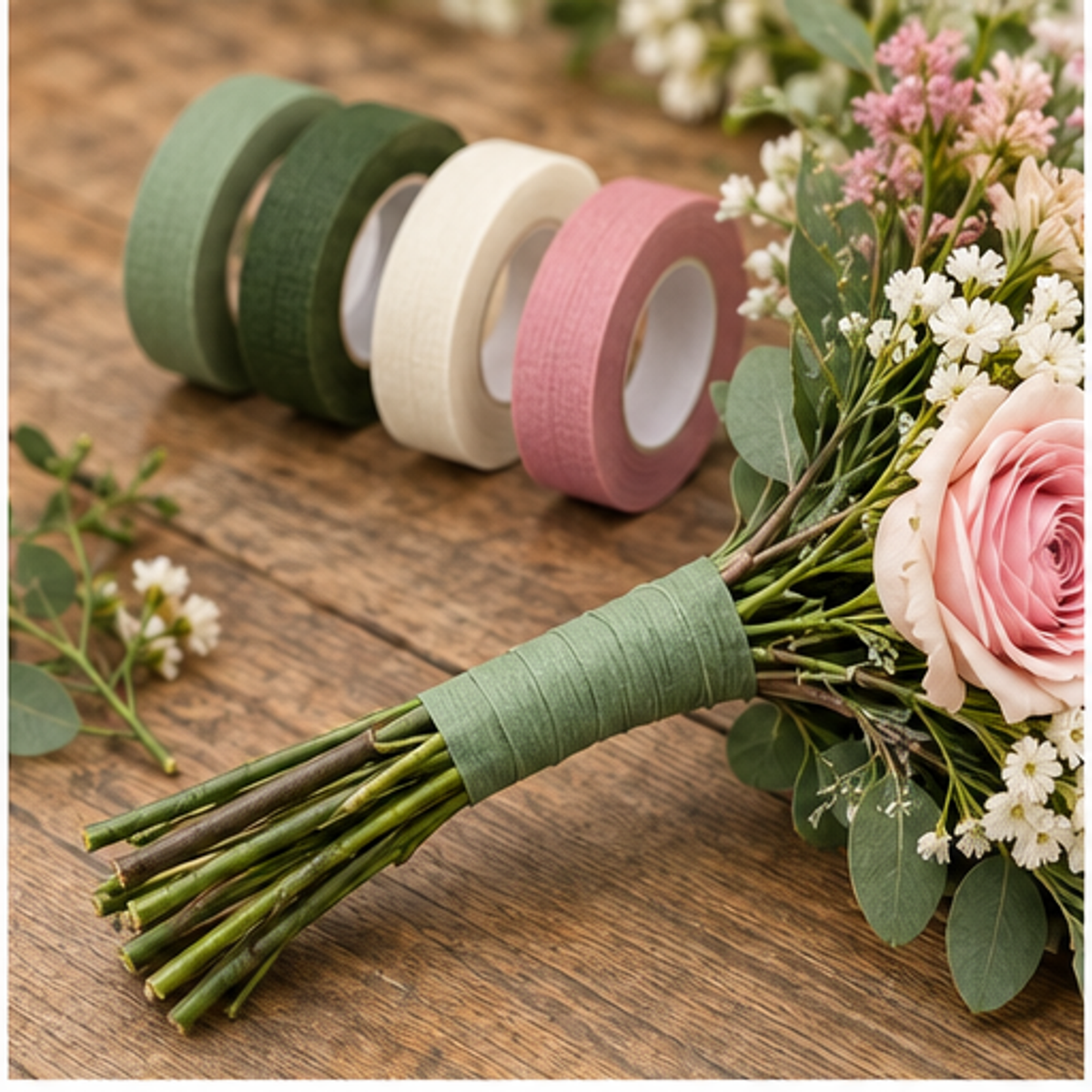 Floral Binding Tape Set — 4 Piece — lifestyle