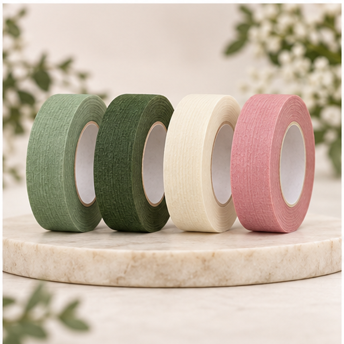Floral Binding Tape Set — 4 Piece — overview